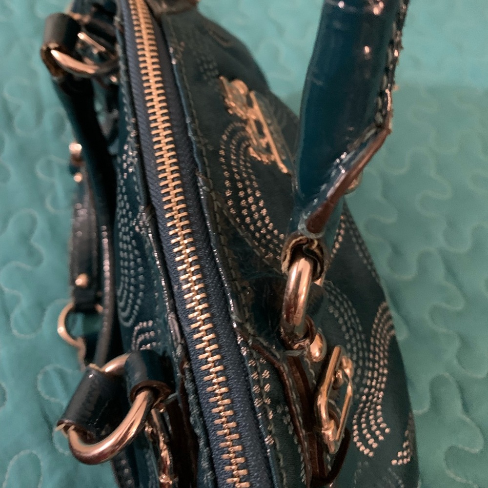 Coach -Teal Bag - Picture 13 of 16